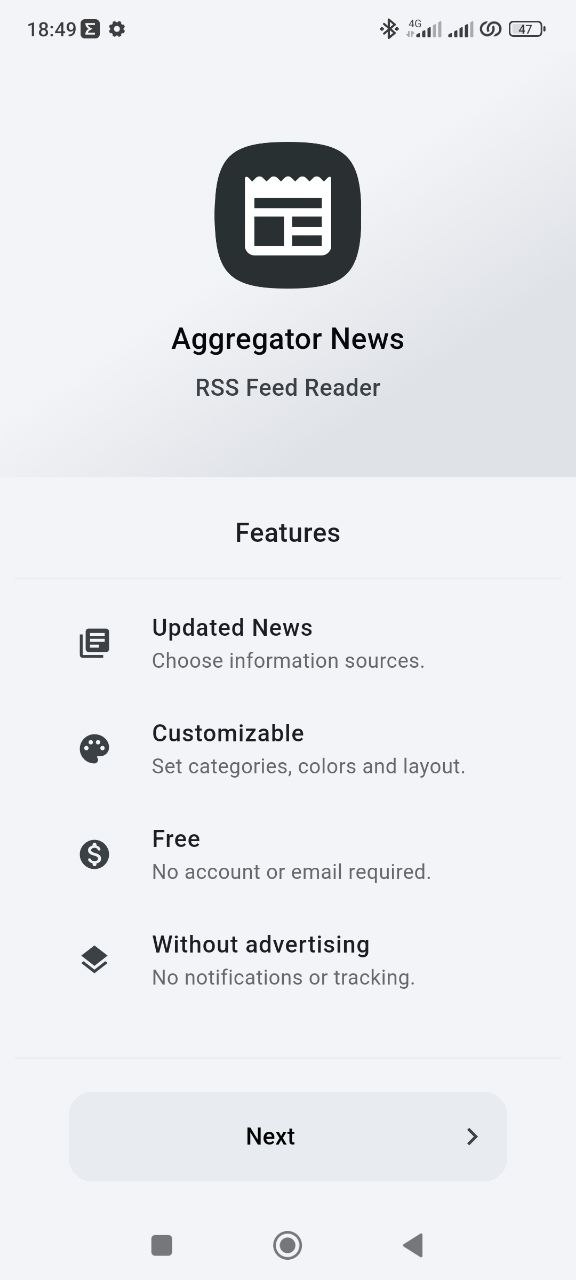 Aggregator News screenshot 2