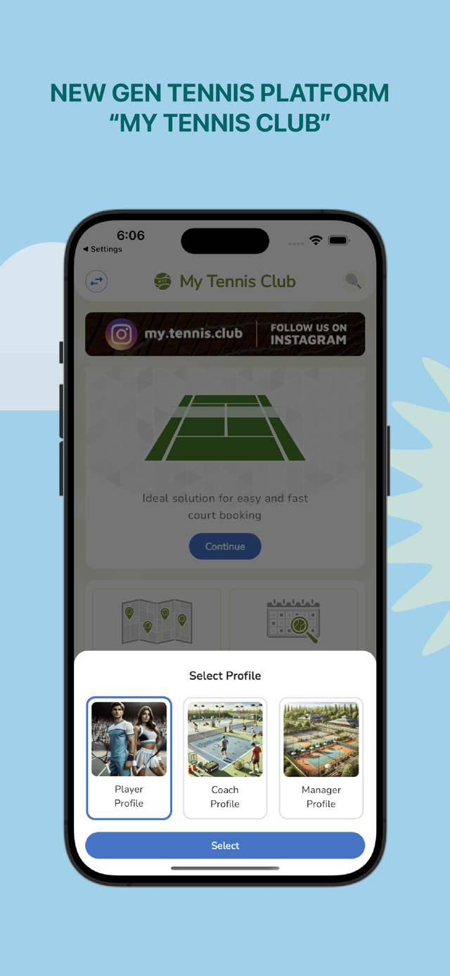 My Tennis Club screenshot 1