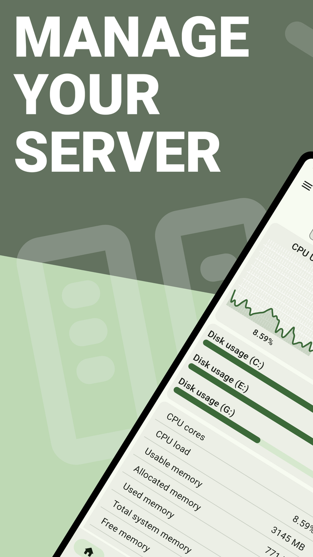 ServerCtrl screenshot 1