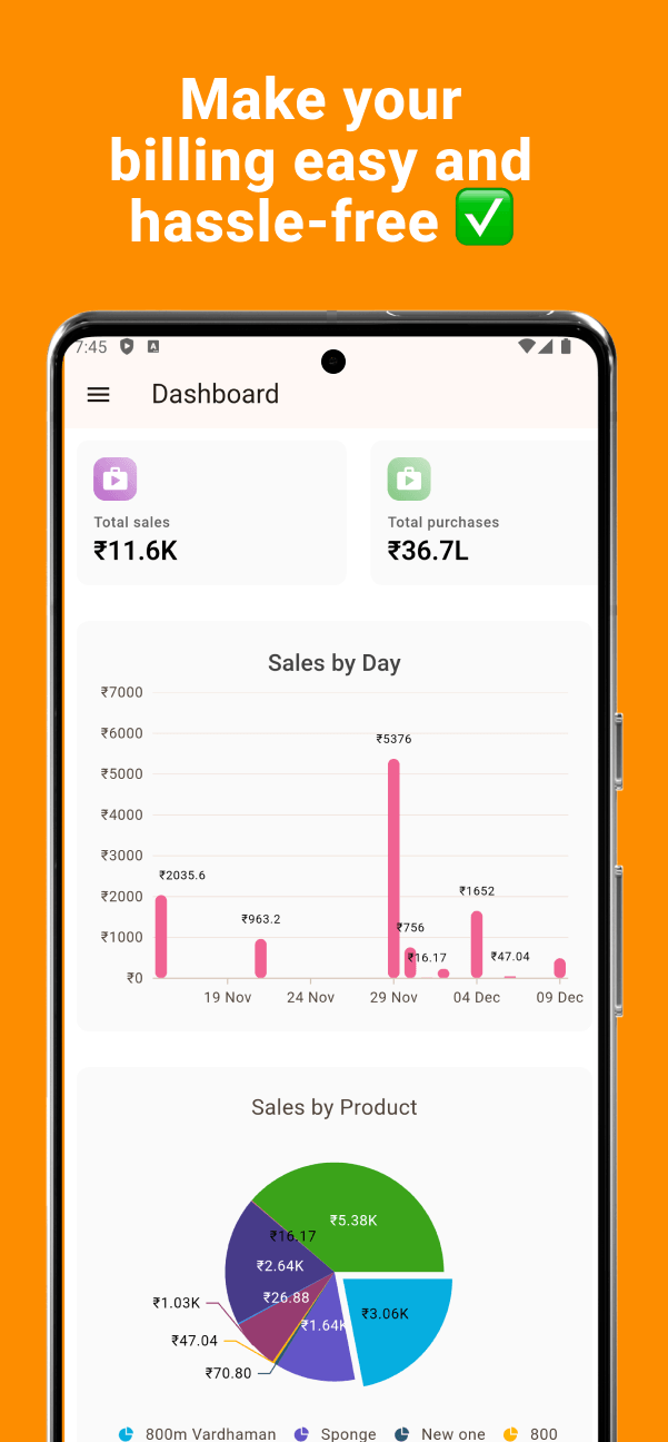 Smart Bill Book screenshot 1