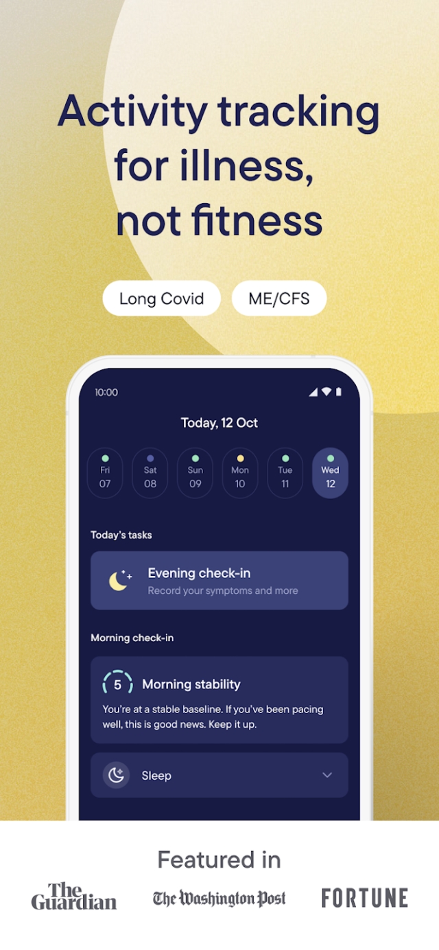 Visible - Pacing for illness screenshot 1